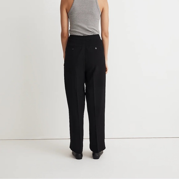 NEW / Madewell The Rosedale High-Rise Straight Pant in Crepe / B003 - Picture 5 of 7